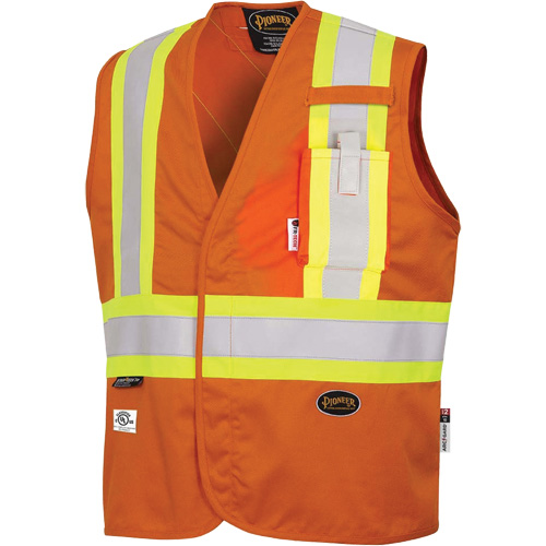 7728 FR-Tech&reg; Flame-Resistant Arc Safety Vest, Small, High Visibility Orange, 10 cal/cm² Auto Electric Service Ltd.