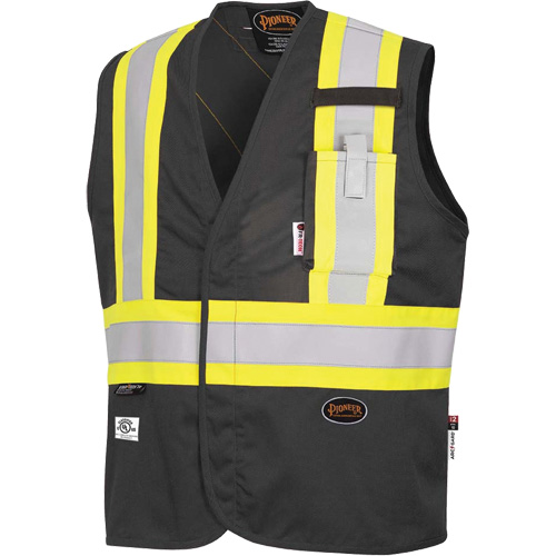 7729 Veste r&eacute;sistante aux arcs &eacute;lectriques FR-Tech, Petit, Noir, 10 cal/cm² Auto Electric Service Ltd.