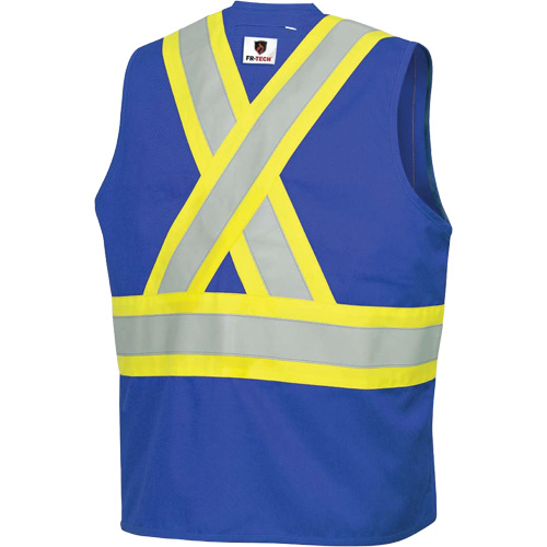 7730 Veste r&eacute;sistante aux arcs &eacute;lectriques FR-Tech, Petit, Bleu royal, 10 cal/cm² Auto Electric Service Ltd.