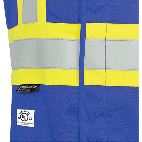 7730 Veste r&eacute;sistante aux arcs &eacute;lectriques FR-Tech, Petit, Bleu royal, 10 cal/cm² Auto Electric Service Ltd.