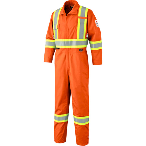 7702T Combinaison FR-Tech contre les arcs, Taille 40 (grand taille), Orange haute visibilit&eacute;, 10 cal/cm² Auto Electric Service Ltd.