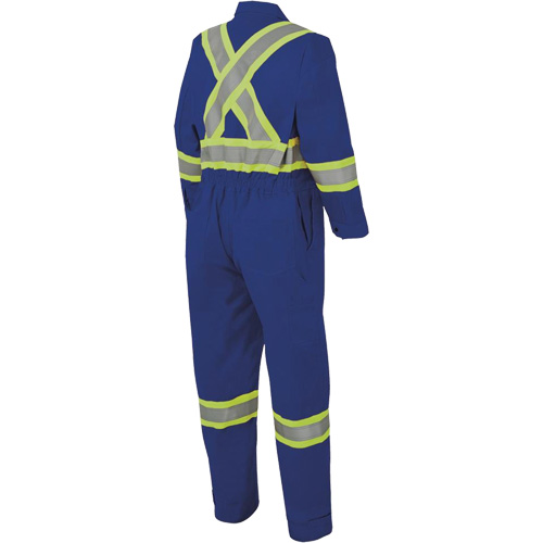 7706 Combinaison ignifuge FR-Tech avec fermetures &agrave; glissi&egrave;re aux jambes, Taille 36, Bleu royal, 9,7 cal/cm² Auto Electric Service Ltd.