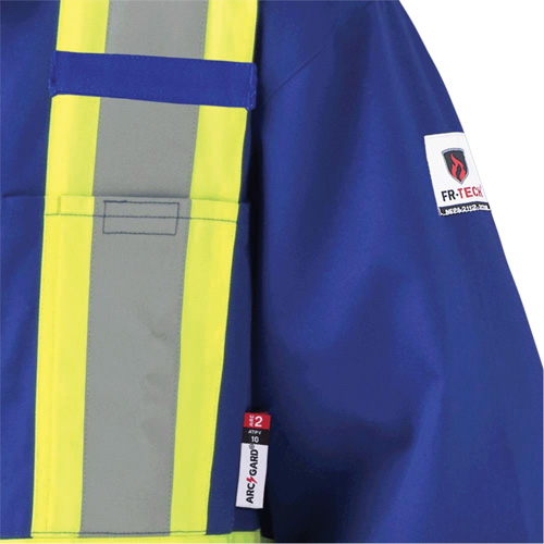 7706 Combinaison ignifuge FR-Tech avec fermetures &agrave; glissi&egrave;re aux jambes, Taille 36, Bleu royal, 9,7 cal/cm² Auto Electric Service Ltd.