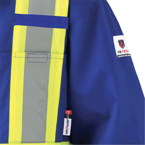 7706T FR-Tech&reg; Flame-Resistant Coverall with Leg Zippers, Size 40 (Tall), Royal Blue, 9.7 cal/cm² Auto Electric Service Ltd.