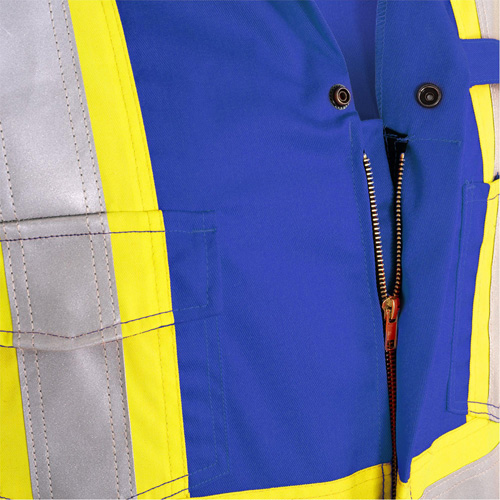 7706T FR-Tech&reg; Flame-Resistant Coverall with Leg Zippers, Size 40 (Tall), Royal Blue, 9.7 cal/cm² Auto Electric Service Ltd.