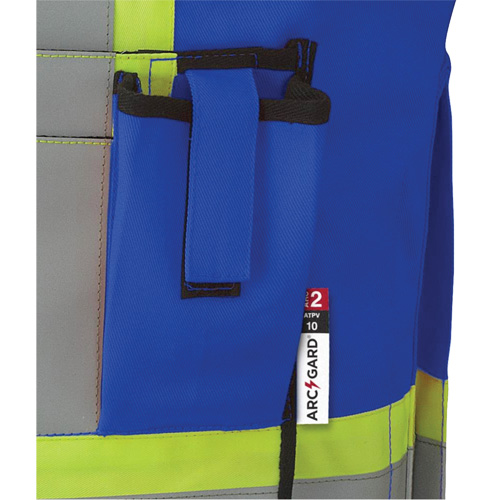 7733 Veste d'arpenteur ignifuge et r&eacute;sistant aux arcs &eacute;lectriques FR-Tech, Petit, Bleu royal, 9,7 cal/cm² Auto Electric Service Ltd.