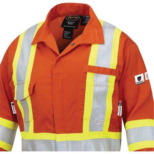 7702W Combinaison FR-Tech ignifuge/contre les arcs pour femme, Taille T-petit, Orange haute visibilit&eacute;, 10 cal/cm² Auto Electric Service Ltd.