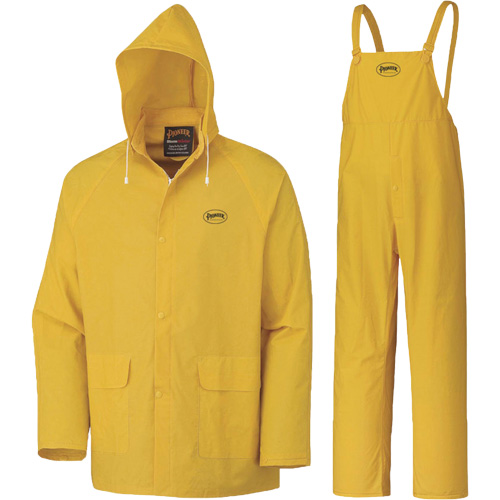 577 3-Piece Rain Suit, Polyester/PVC, 6X-Large, Yellow Auto Electric Service Ltd.