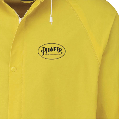 577J Rain Jacket, Polyester/PVC, Small, Yellow Auto Electric Service Ltd.