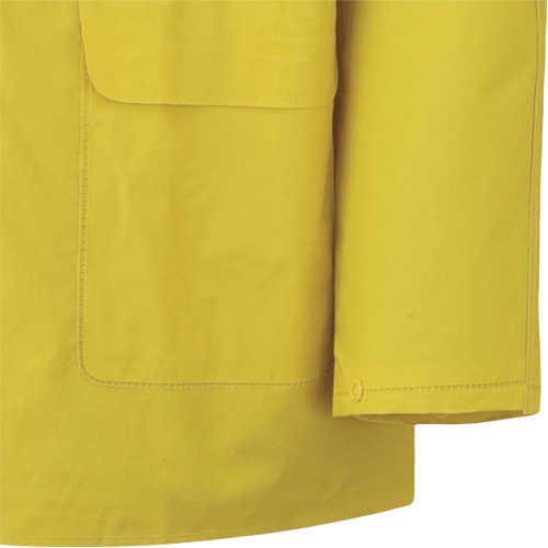 577J Rain Jacket, Polyester/PVC, Small, Yellow Auto Electric Service Ltd.