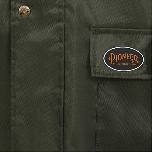 D8120J Manteau &agrave; capuchon ind&eacute;chirable Nailhead pour planteur d'arbres, Polyester/PVC, T-petit, Vert Auto Electric Service Ltd.