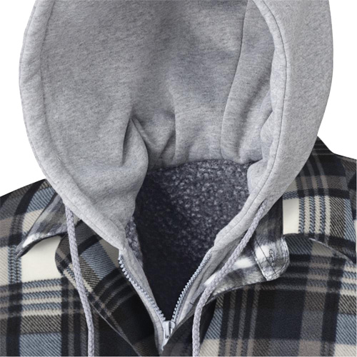 415BG Quilted Hooded Shirt, Men's, X-Small, Multi-Colour Auto Electric Service Ltd.