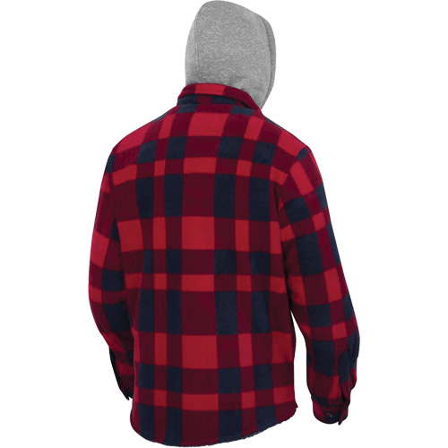 415RB Chemise &agrave; capuche matelass&eacute;e, Hommes, Petit, Multicolore Auto Electric Service Ltd.