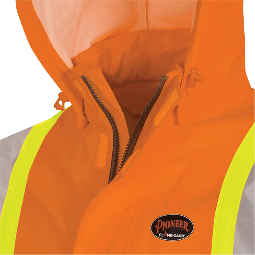 5880 Manteau de pluie ignifuge et protection contre les &eacute;clats d'arc &eacute;lectrique, T-petit, Orange haute visibilit&eacute;, 10 cal/cm² Auto Electric Service Ltd.