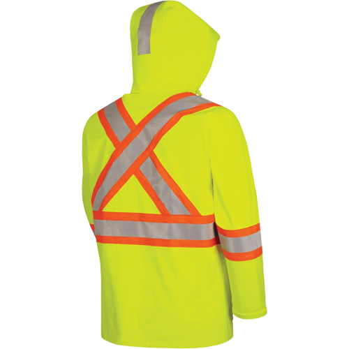 5881 FR/Arc-Rated Waterproof Rain Jacket, X-Small, High Visibility Yellow, 10 cal/cm² Auto Electric Service Ltd.