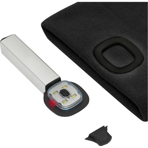 5678 Knit Toque with LED Headlight, Fleece Lining, One Size, Black Auto Electric Service Ltd.