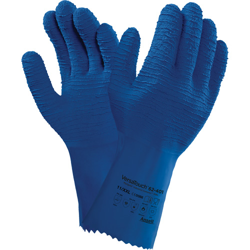 Alphatec&reg; 62-401 Gloves, Size 7, 12.6" L, Rubber Latex, Cotton Inner Lining Auto Electric Service Ltd.