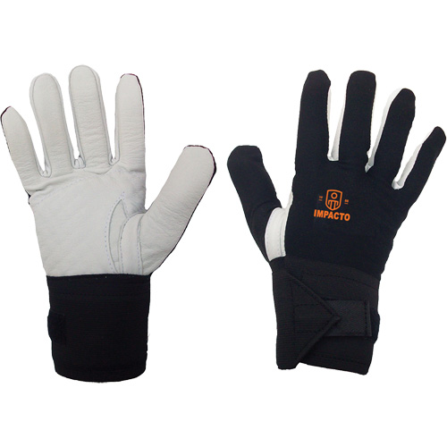 Right-Hand Anti-Impact Glove, 7/Small, Grain Leather Palm, Elastic Cuff Auto Electric Service Ltd.