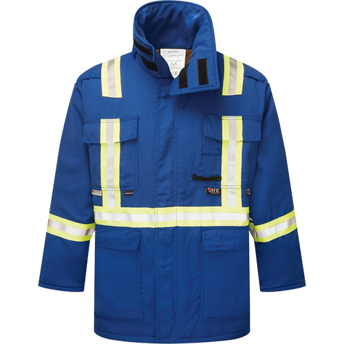 Westex&reg; DH Antistatic 6.5 oz. Flame Resistant Insulated Parka, X-Large, Royal Blue Auto Electric Service Ltd.
