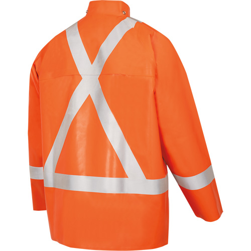 5990J Super Heavy-Duty FR/Arc Resistant Safety Rain Jacket, Small, High Visibility Orange, 11 cal/cm² Auto Electric Service Ltd.