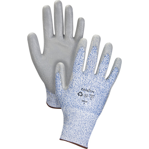 Gants &eacute;lastiques &eacute;cologiques r&eacute;sistants &agrave; la coupe, Taille 10, Calibre 13, Rev&ecirc;tement Polyur&eacute;thane, Enveloppe en PEHP/rPET, ASTM ANSI niveau A2 Auto Electric Service Ltd.