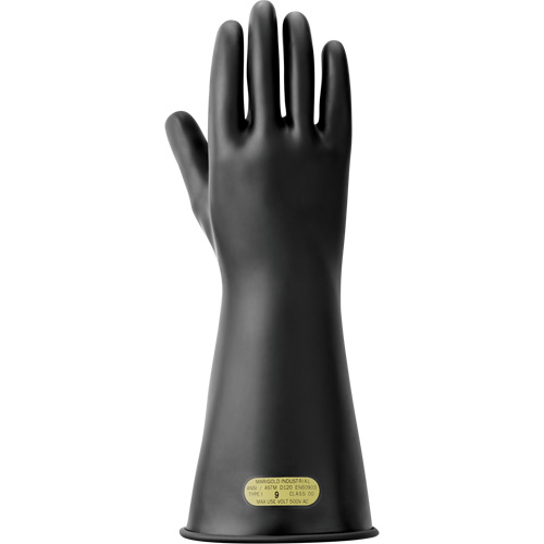 Gants isolants pour travaux &eacute;lectriques, ASTM classe 00, Taille 8,5, 14" lo Auto Electric Service Ltd.