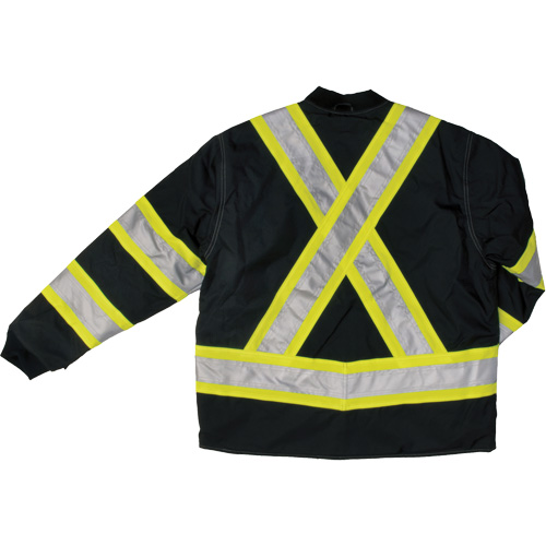 Ripstop 4-in-1 Safety Jacket, Polyester, Black, X-Small Auto Electric Service Ltd.
