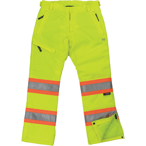 Pantalon de s&eacute;curit&eacute; isolant et extensible pour femmes, Polyester, Grand, Jaune lime haute visibilit&eacute; Auto Electric Service Ltd.