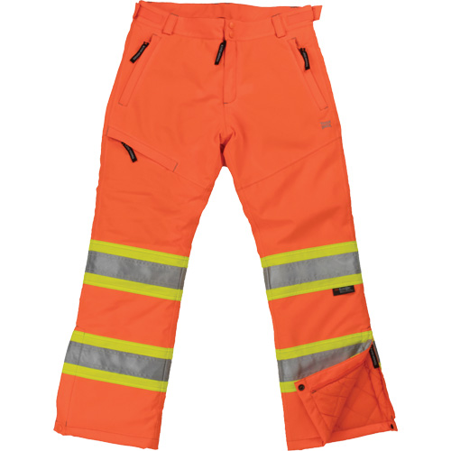 Pantalon de s&eacute;curit&eacute; isolant et extensible pour femmes, Polyester, T-petit, Orange haute visibilit&eacute; Auto Electric Service Ltd.
