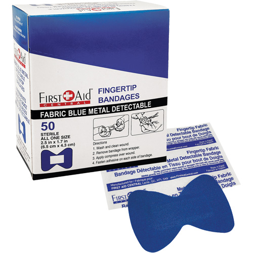 Bandages, Fingertip, Fabric Metal Detectable, Non-Sterile Auto Electric Service Ltd.