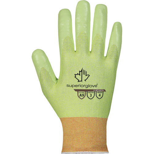 Hi-Viz S18TAXFN Cut-Resistant Gloves, Size 6, 18 Gauge, Foam Nitrile Coated, TenActiv Shell, ASTM ANSI Level A9 Auto Electric Service Ltd.