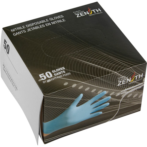 Emballages de gants jetables pour machine distributrice, Grand, Nitrile, 4,5 mils, Sans poudre, Bleu, Classe 2 Auto Electric Service Ltd.