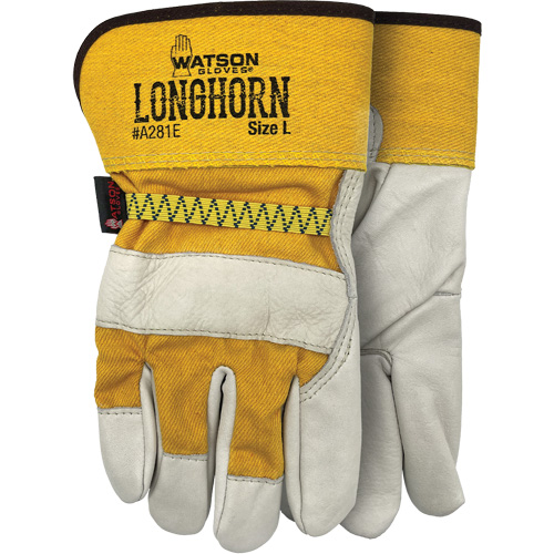 Gants Longhorn, Grand, Paume en Cuir fleur de vache Auto Electric Service Ltd.