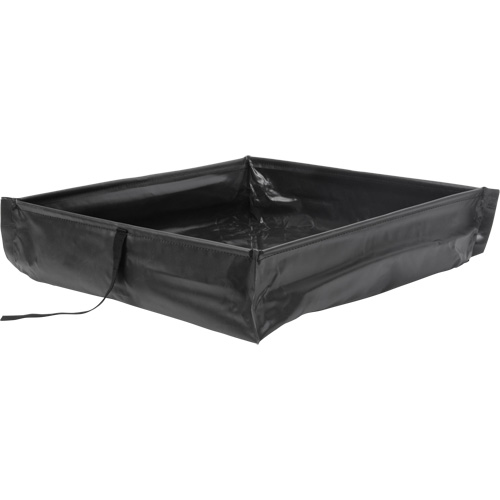 Collapsible Roll-Up Spill Berm, 15 US gal. Capacity, 2' W x 2' L x 6" H Auto Electric Service Ltd.