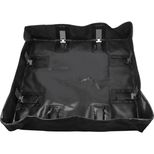 Collapsible Berm, 299 US gal. Capacity, 8' W x 10' L x 6" H, Snap-Up Bracket Auto Electric Service Ltd.