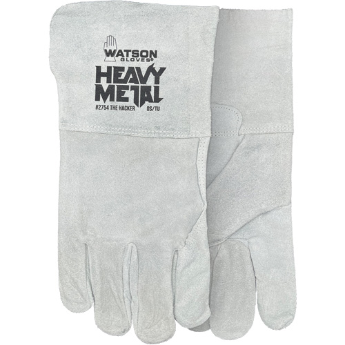 The Hacker Welding Gloves, Split Cowhide, Size One Size Auto Electric Service Ltd.
