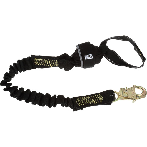 Shock Absorbing Arc Flash Web Lanyard, 6', Snap Hook Center, Choke-Off Loop Leg Ends, Kevlar&reg;/Nomex&reg; Auto Electric Service Ltd.