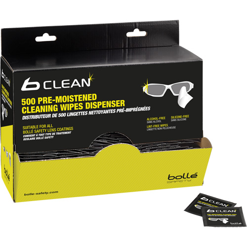 Lingettes nettoyantes pr&eacute;mouill&eacute;es B-Clean B500 Auto Electric Service Ltd.