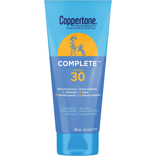 Protection solaire compl&egrave;te Coppertone, FPS 30, Lotion Auto Electric Service Ltd.