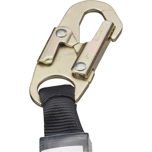 SA-5502-6 Shock Absorbing Lanyard, 6', Form Hook Center, Snap Hook Leg Ends, Galvanized Steel Auto Electric Service Ltd.