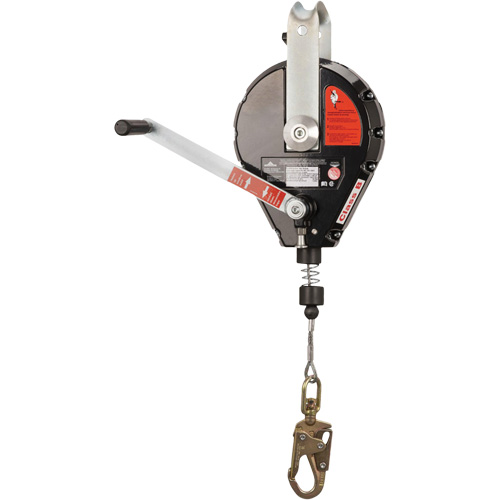 SRL-73303-60 Cable Self-Retracting Lifeline with Recovery, 60', Galvanized Steel, Swivel Auto Electric Service Ltd.