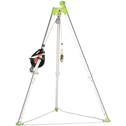 SRL-73303-60 Cable Self-Retracting Lifeline with Recovery, 60', Galvanized Steel, Swivel Auto Electric Service Ltd.