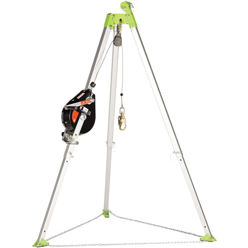 SRL-73303-96 Cable Self-Retracting Lifeline with Recovery, 96', Galvanized Steel, Swivel Auto Electric Service Ltd.