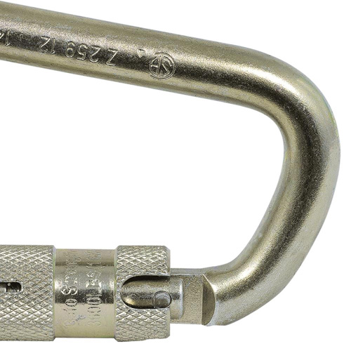 CP-03015-1 Zinc Plated Carabiner with 1" Gate Opening, Steel Auto Electric Service Ltd.