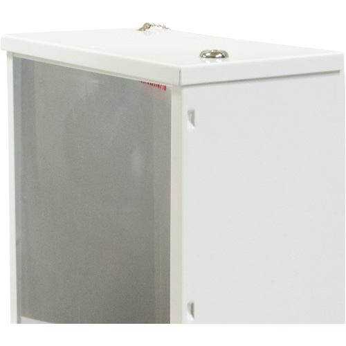 Armoire d'usage l&eacute;ger pour extincteur, 10" la x 24" h x 6" p Auto Electric Service Ltd.