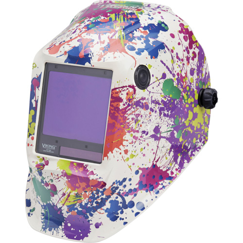 VIKING 3350 Creative Spark Welding Helmet, 3.74" L x 3.34" W View Area, 5 - 13 Shade Range Auto Electric Service Ltd.