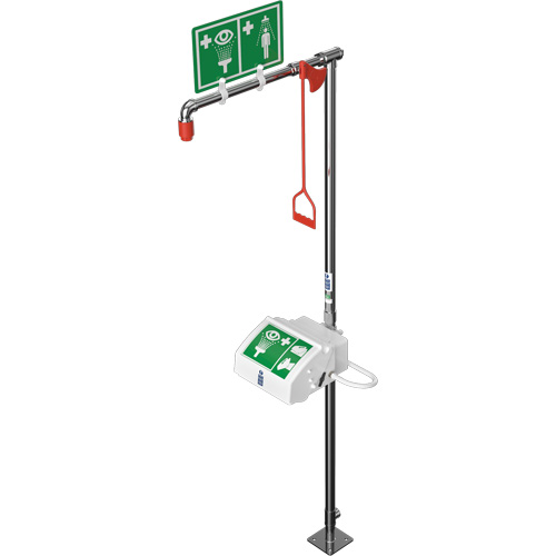 Douche combin&eacute;e avec cuvette ferm&eacute;e en ABS et entr&eacute;e sup&eacute;rieure, Socle Auto Electric Service Ltd.