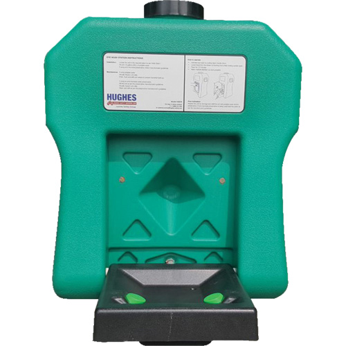 Poste de douche oculaire portable autonome, Aliment&eacute; par gravit&eacute;, Capacit&eacute; 16 gal., Conformit&eacute; ANSI Z358.1 Auto Electric Service Ltd.