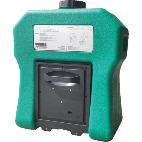 Poste de douche oculaire portable autonome, Aliment&eacute; par gravit&eacute;, Capacit&eacute; 16 gal., Conformit&eacute; ANSI Z358.1 Auto Electric Service Ltd.