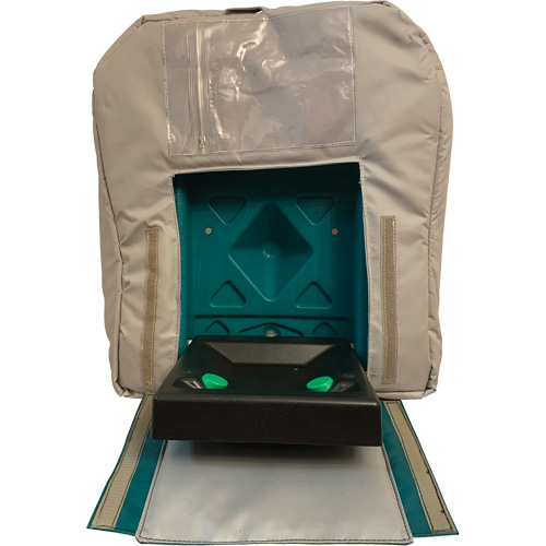 Enveloppe isol&eacute;e pour douche oculaire de 16 gallons aliment&eacute;e par gravit&eacute; Auto Electric Service Ltd.
